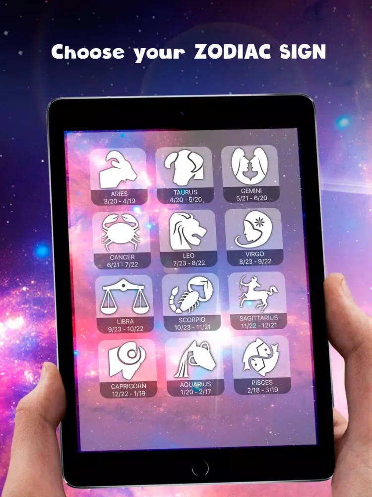 Daily horoscope 2.018 iPad  스크린샷