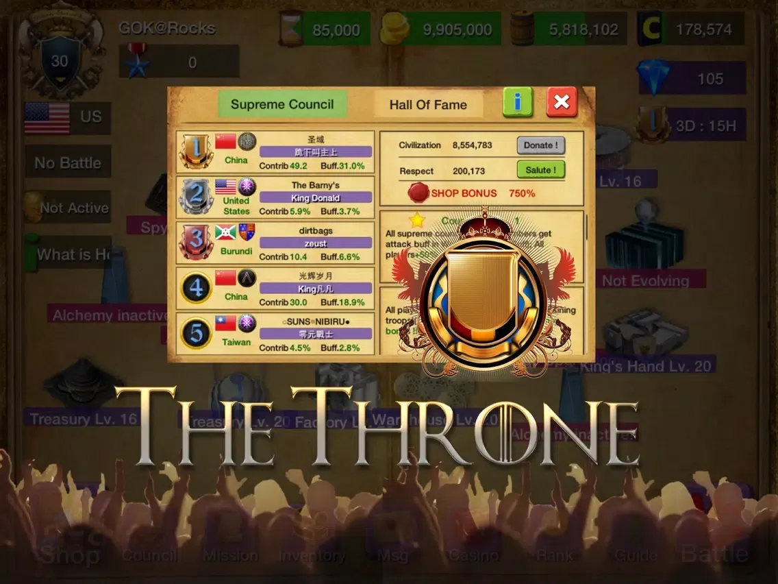 Civilization & Empire: War Age iPad 應用截圖
