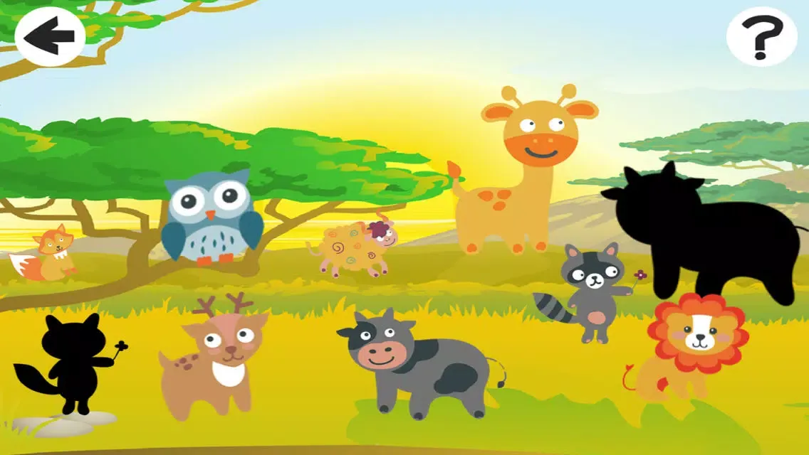 Animal-s from a Safari Trip in One Kid-s Puzzle Game For Play-ing, Teach-ing and Learn-ing應用截圖