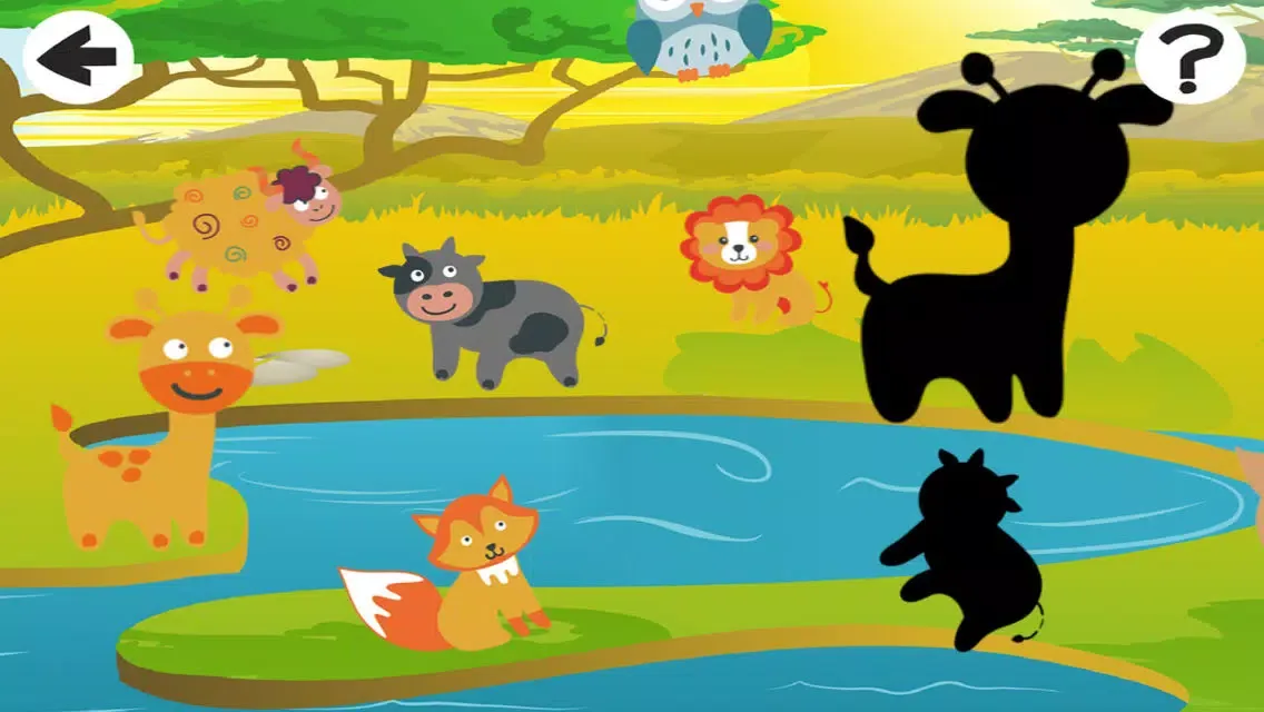 Animal-s from a Safari Trip in One Kid-s Puzzle Game For Play-ing, Teach-ing and Learn-ing應用截圖