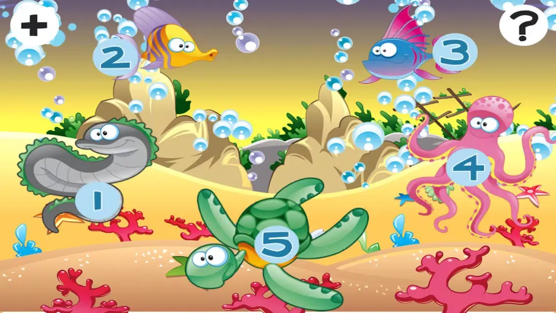 Tangkapan layar Animal-s Under The Water Kid-s Play-ing & Learn-ing