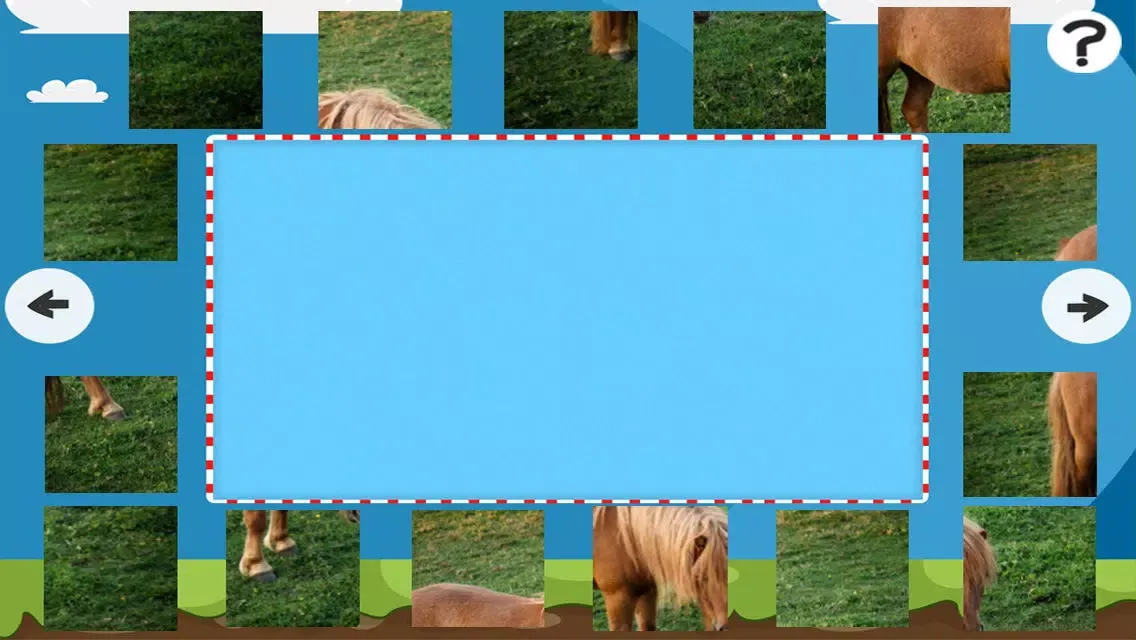 Tangkapan layar Animal Puzzle For Pony and Horse Lovers – Free Interactive Kids-Game To Learn Logical Thinking with Fun