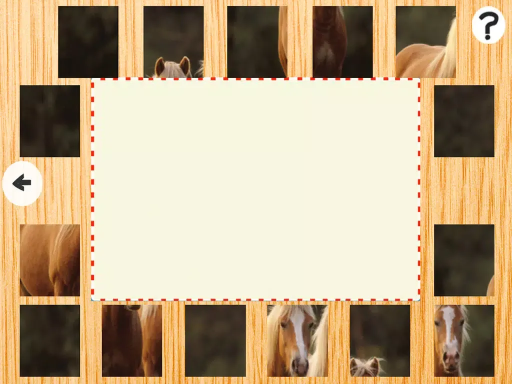 Animated Haflinger Horse-s Wood Puzzle With Beautiful Ponies - Gratis Educational Kids Game Fun For the Whole Family. Girls and Boys Learn iPad  Screenshots