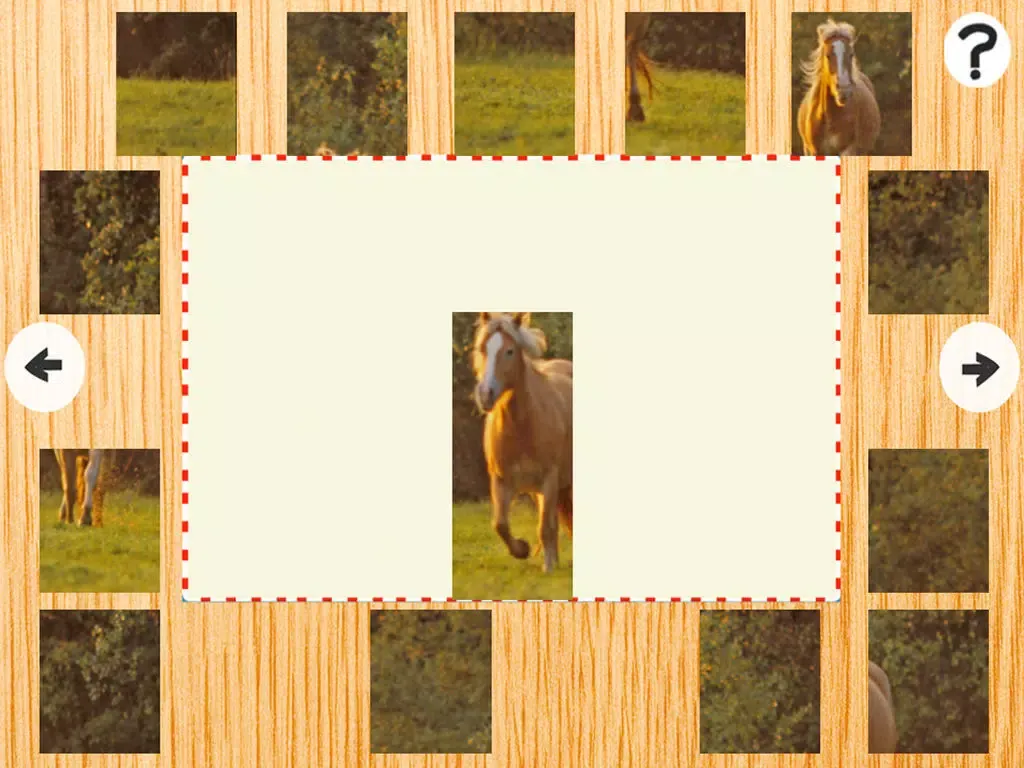 Animated Haflinger Horse-s Wood Puzzle With Beautiful Ponies - Gratis Educational Kids Game Fun For the Whole Family. Girls and Boys Learn iPad  Screenshots