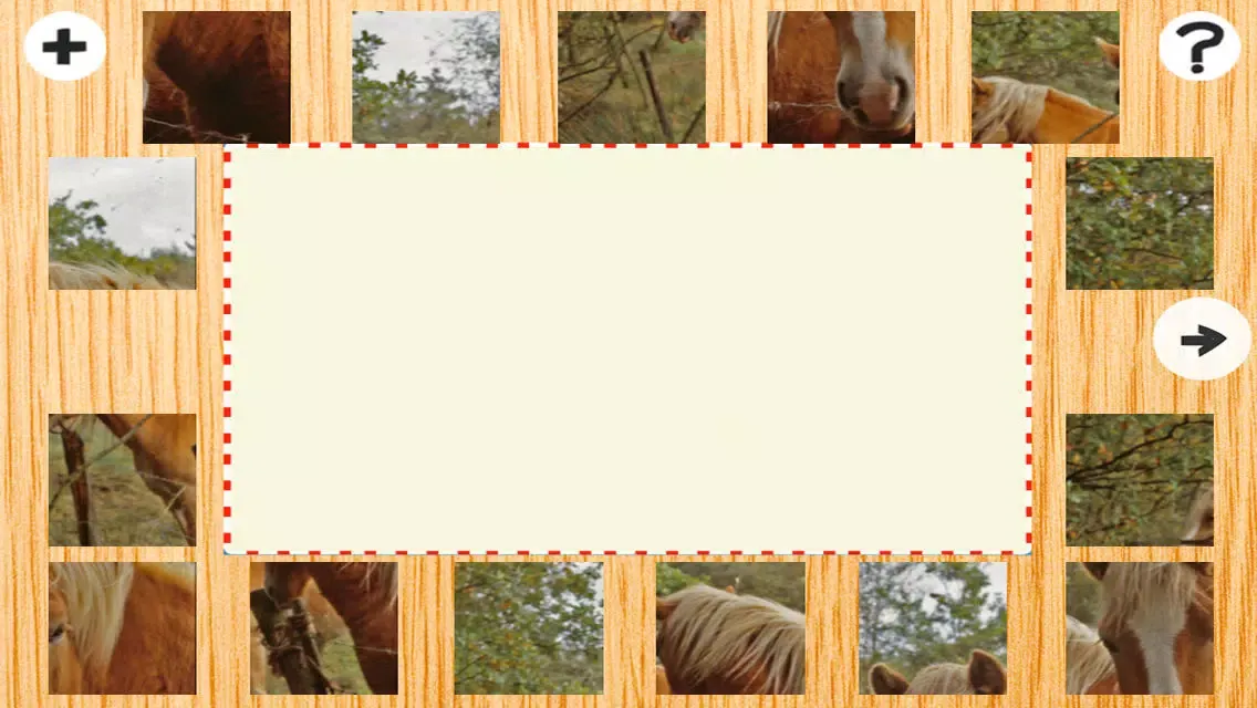 Animated Haflinger Horse-s Wood Puzzle With Beautiful Ponies - Gratis Educational Kids Game Fun For the Whole Family. Girls and Boys Learn Screenshots