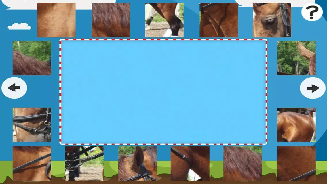 Ảnh chụp màn hình của A Puzzle With Horses and Ponies - Free Interactive Game For Kids Learn Logical Thinking with Fun