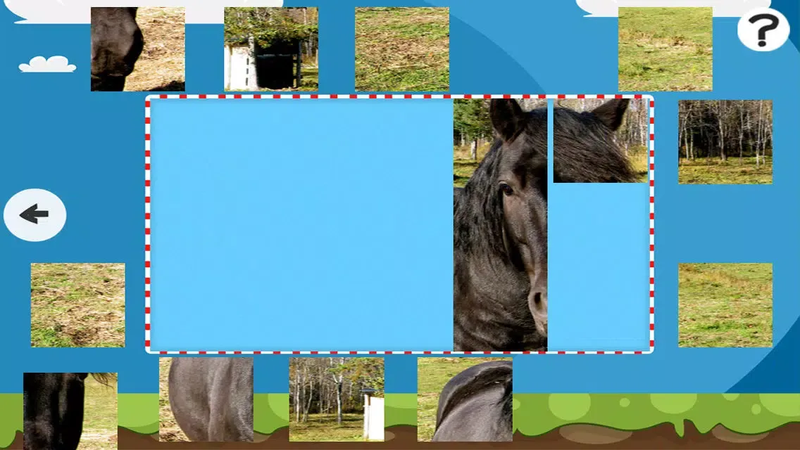 Ảnh chụp màn hình của A Puzzle With Horses and Ponies - Free Interactive Game For Kids Learn Logical Thinking with Fun