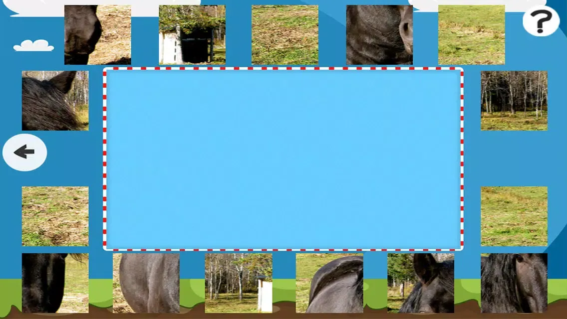 Ảnh chụp màn hình của A Puzzle With Horses and Ponies - Free Interactive Game For Kids Learn Logical Thinking with Fun