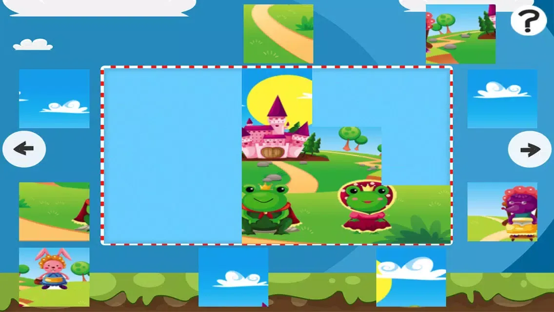 Screenshot di A Magic Horse-s Puzzle in the Fairy-Tale World! Free Kid-s Learn-ing Game-s with Fun