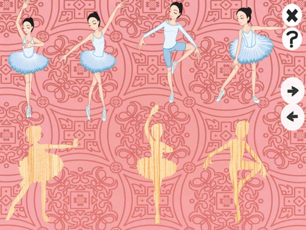 صور Animated Ballet Whood Puzzle For Kids And Babies!Kinder App,Family Fun&Eductaional Game,Learn Shapes iPad 