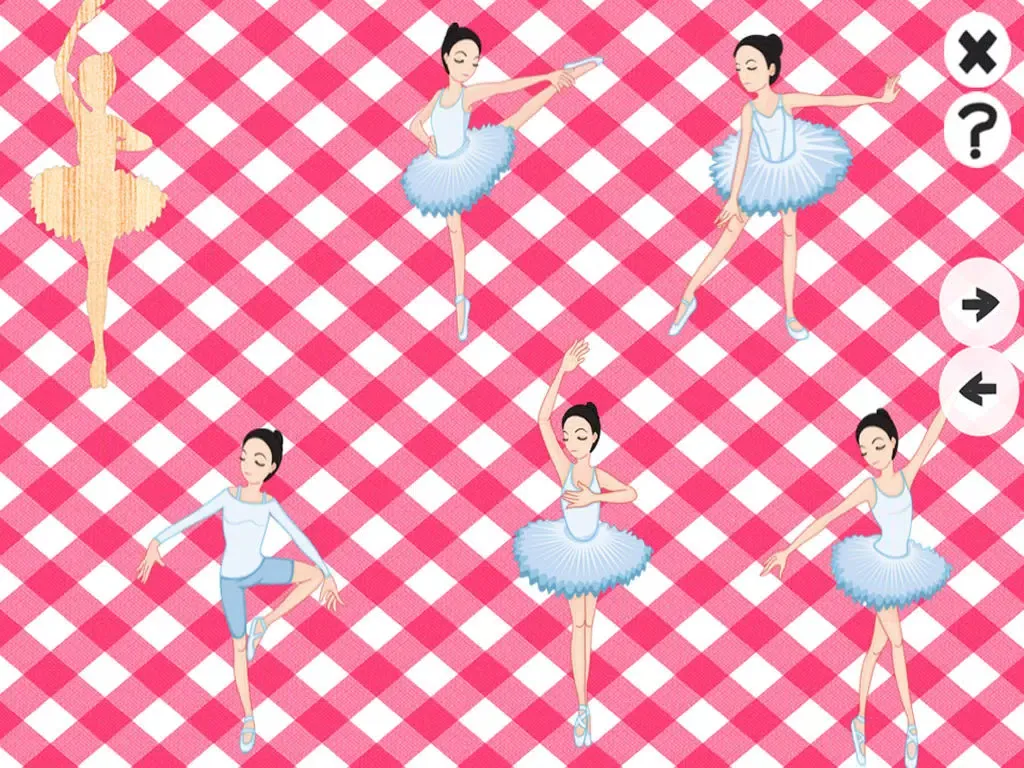 Animated Ballet Whood Puzzle For Kids And Babies!Kinder App,Family Fun&Eductaional Game,Learn Shapes iPad  스크린샷
