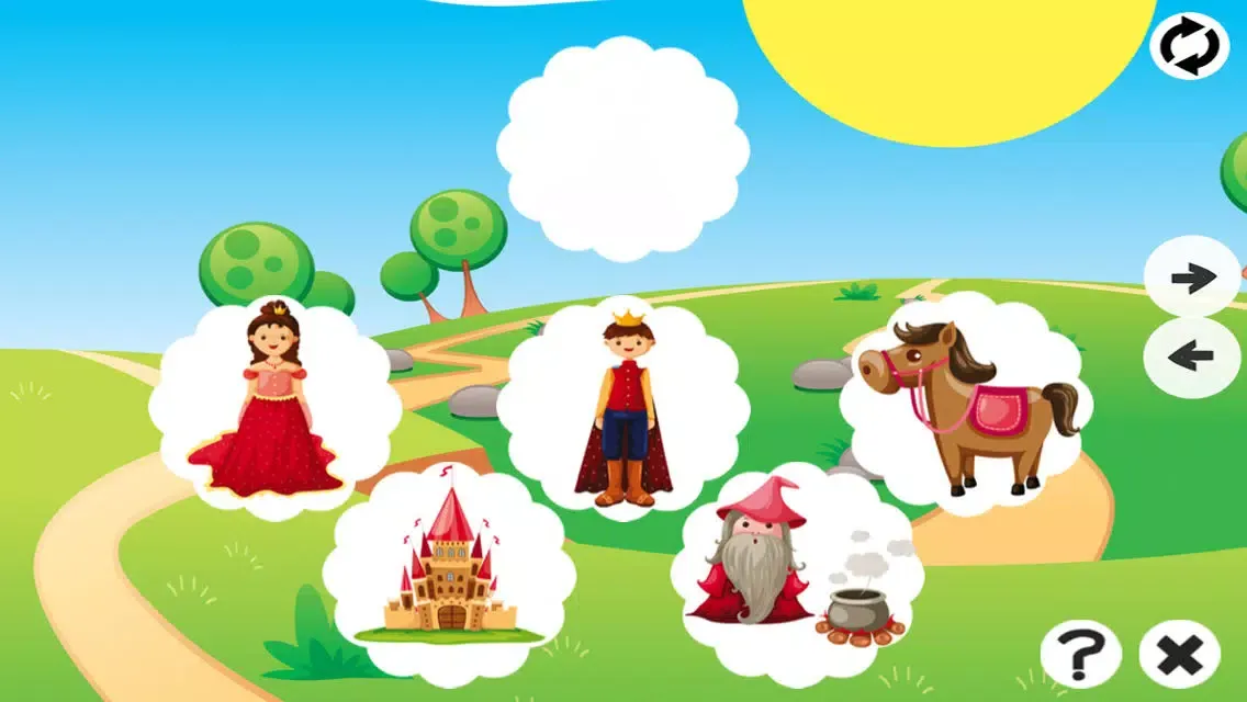 Tangkapan layar Animated Animal Memo Game For Kids And Babies! For Free: Educational Training App For The Whole Family. Remember Me&Learn to Memorize Horses & Princess