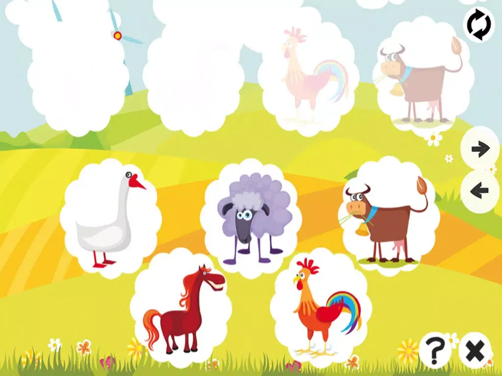 A Free Educational Memoryzing Learning Game For Kids & Family: Remember Me & My Happy Farm Animals iPad  स्क्रीनशॉट
