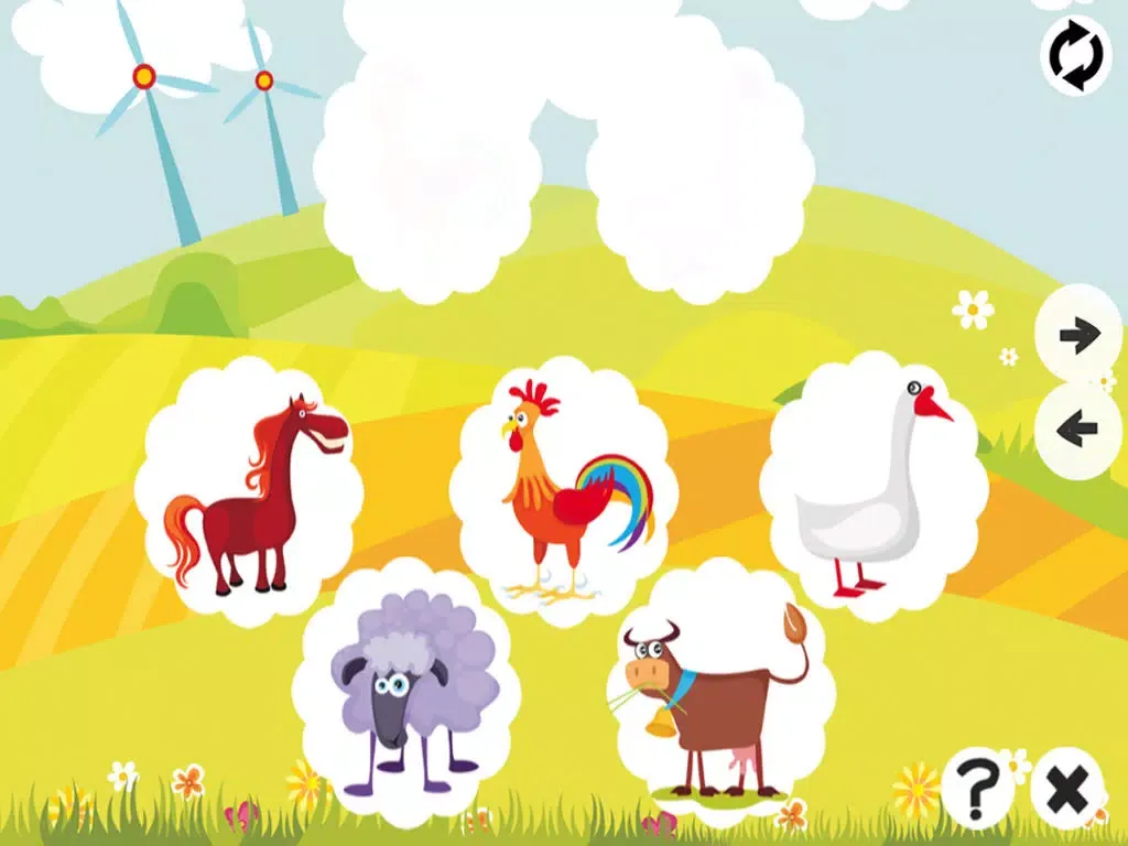 A Free Educational Memoryzing Learning Game For Kids & Family: Remember Me & My Happy Farm Animals iPad  स्क्रीनशॉट