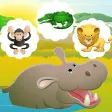 A Free Educational Interactive Memorize Learning Game For Kids! Remember Me &My Happy Safari Animals