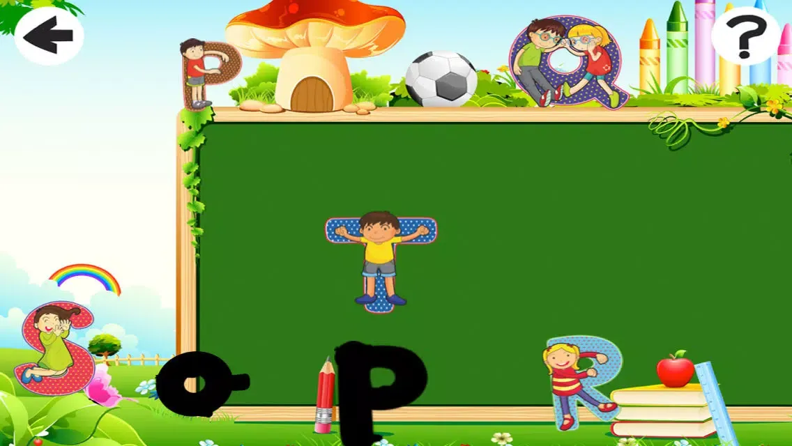 ABC Alphabet Learning Kids Game Tricky Puzzle! My Toddler`s First App Screenshots