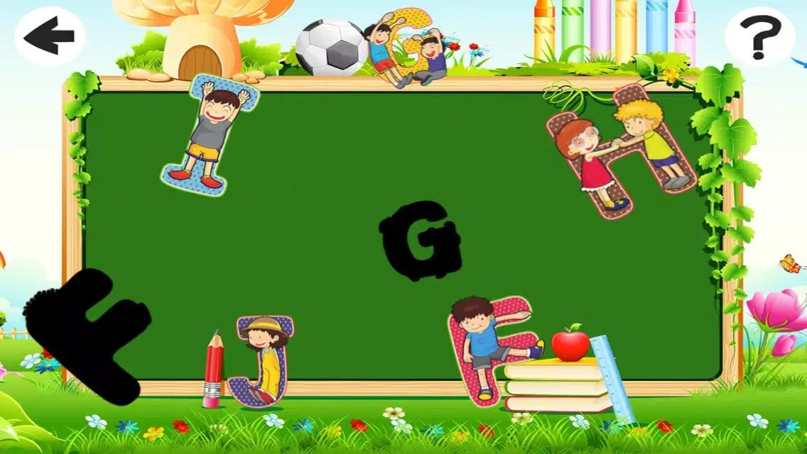 ABC Alphabet Learning Kids Game Tricky Puzzle! My Toddler`s First App Screenshots