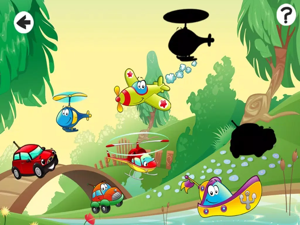 Capturas de pantalla de Animated Airplane Game for Baby & Kids: Tricky Puzzle iPad 