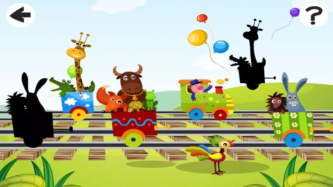 صور Animated animal-s Shadow Search-ing Kid-s Game-s with Happy Pet-s