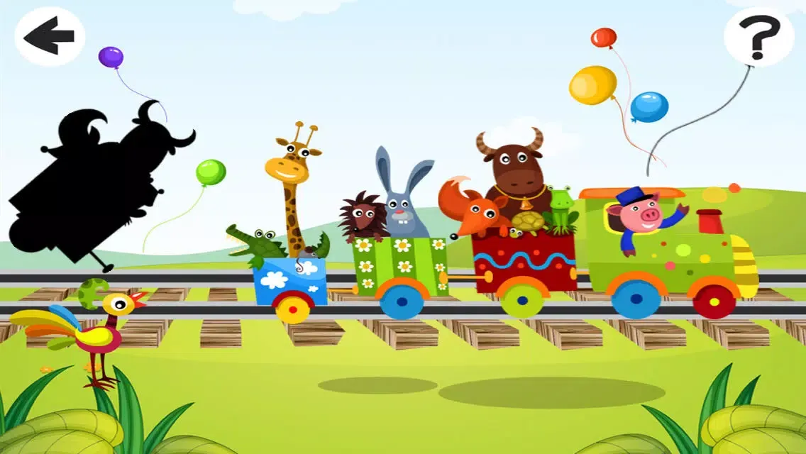 صور Animated animal-s Shadow Search-ing Kid-s Game-s with Happy Pet-s