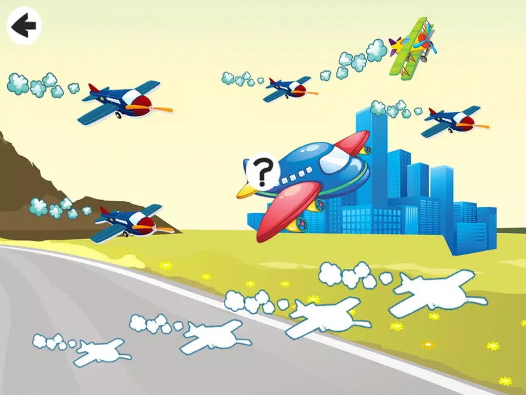 Capturas de tela do Animated Airplane-s Games For Baby & Kid-s: My Toddler-s Learn-ing Sort-ing iPad 
