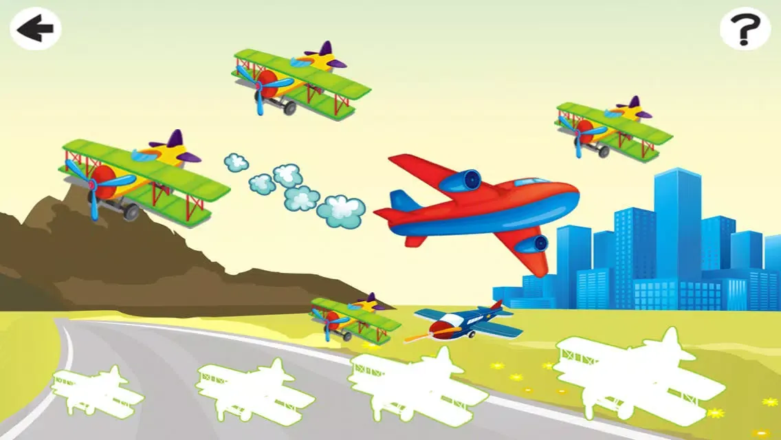 Capturas de tela do Animated Airplane-s Games For Baby & Kid-s: My Toddler-s Learn-ing Sort-ing