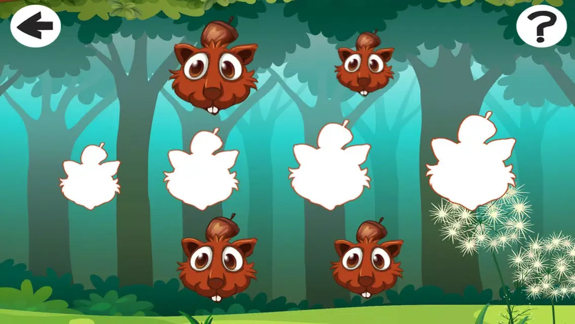 Capturas de tela do Crazy Monkey and Rabbit Easter Kid-s Game-s My Toddler-s Learn-ing Sort-ing