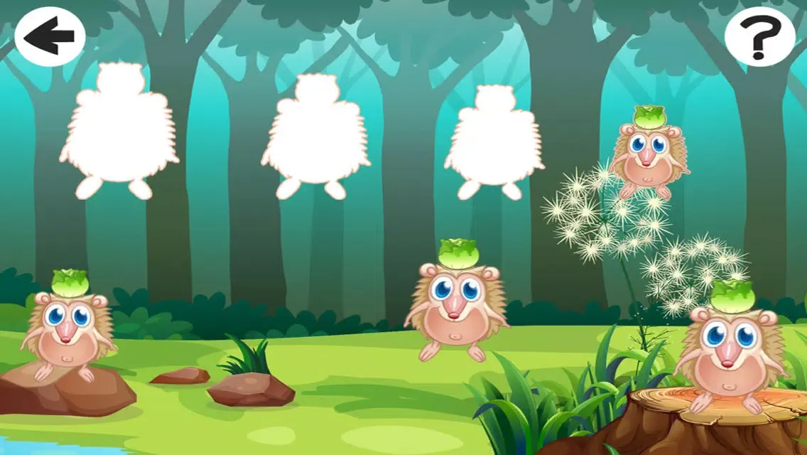 Capturas de tela do Crazy Monkey and Rabbit Easter Kid-s Game-s My Toddler-s Learn-ing Sort-ing