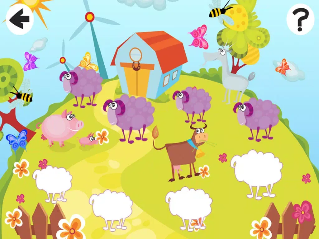 Tangkapan skrin An Animal Kids Game with Various Tasks iPad 