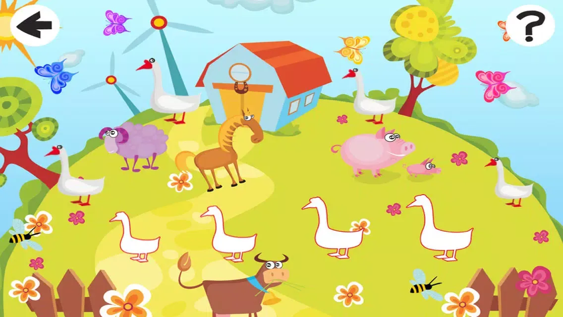 Tangkapan skrin An Animal Kids Game with Various Tasks