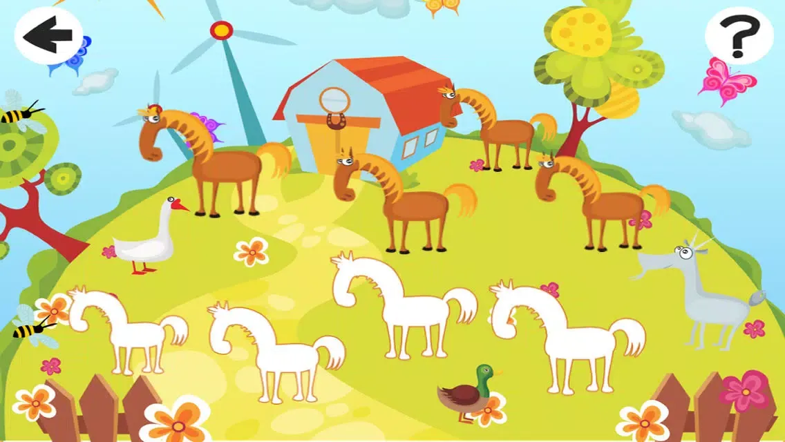 Tangkapan skrin An Animal Kids Game with Various Tasks