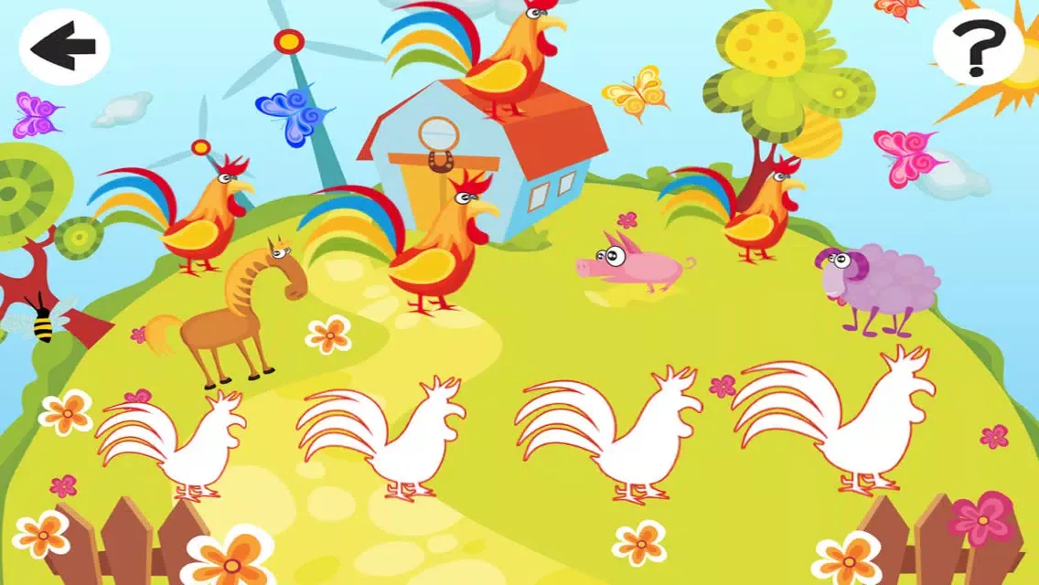 Tangkapan skrin An Animal Kids Game with Various Tasks