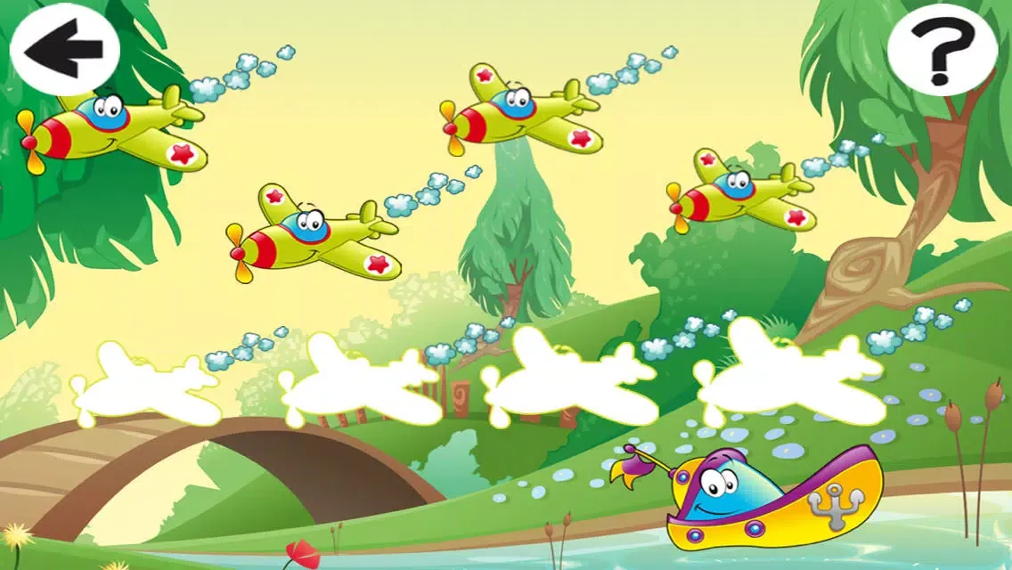 Animated Kids Game: Sorting all Vehicles, Air-plane and Car-s Screenshots