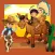 Cowboys & Indian-s Kids-Games: Colour-ing Book & Shadow Baby Puzzle for Children age 2 to 5