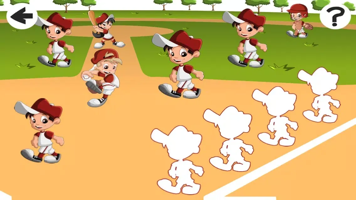 Cowboys & Indian-s Kids-Games: Colour-ing Book & Shadow Baby Puzzle for Children age 2 to 5 Screenshots