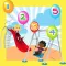 Active Play-Ground Joy and Fun Kid-s Game-s with Education-al Task-s