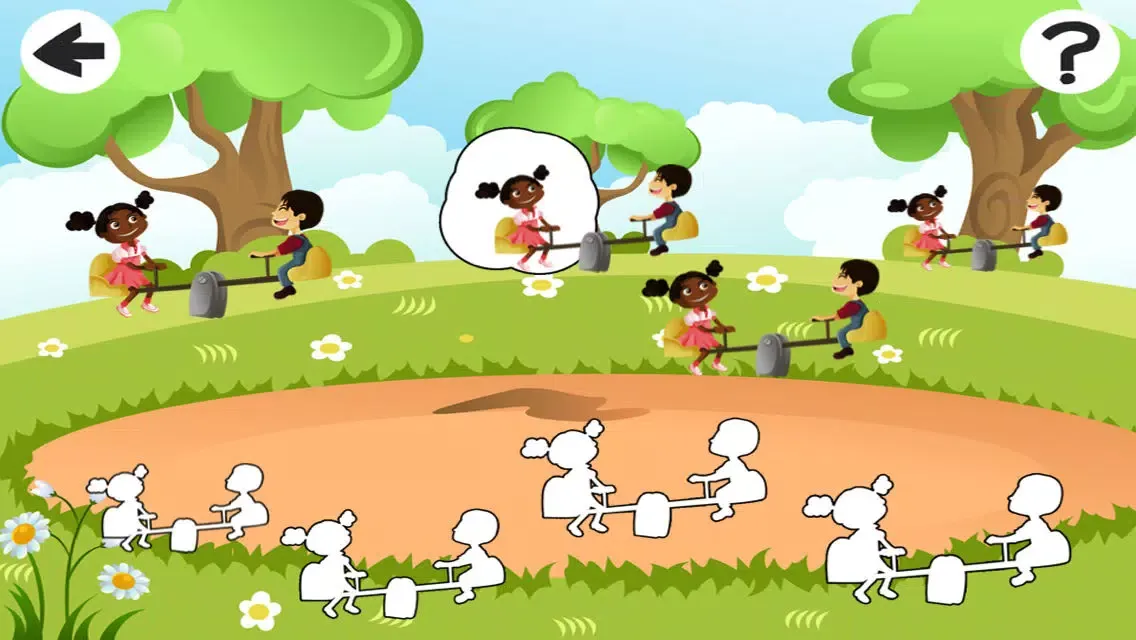 ภาพหน้าจอของ Active Play-Ground Joy and Fun Kid-s Game-s with Education-al Task-s