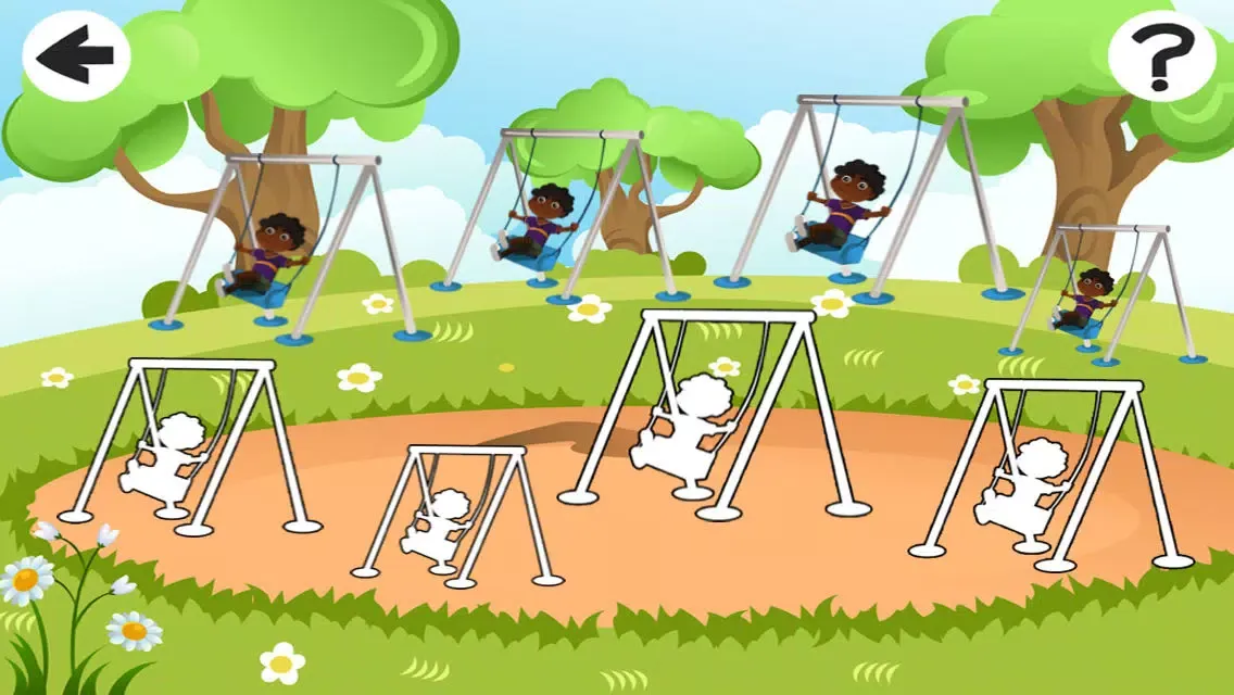 ภาพหน้าจอของ Active Play-Ground Joy and Fun Kid-s Game-s with Education-al Task-s