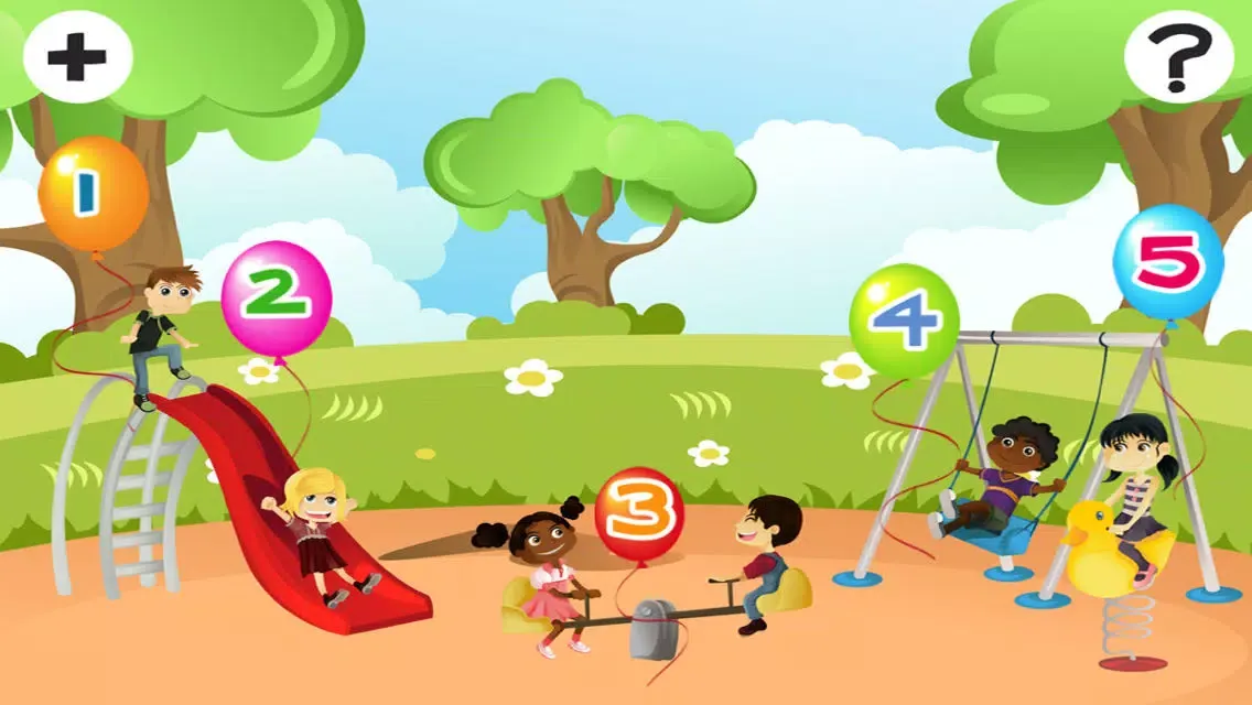 ภาพหน้าจอของ Active Play-Ground Joy and Fun Kid-s Game-s with Education-al Task-s