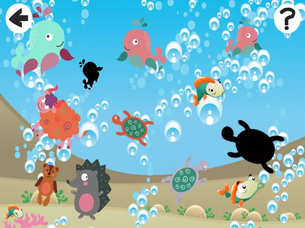 Скриншоты Animal-s of the World: Shadow Puzzle iPad 