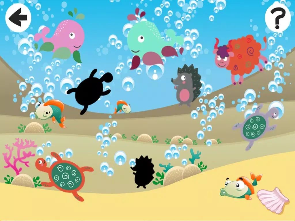Скриншоты Animal-s of the World: Shadow Puzzle iPad 