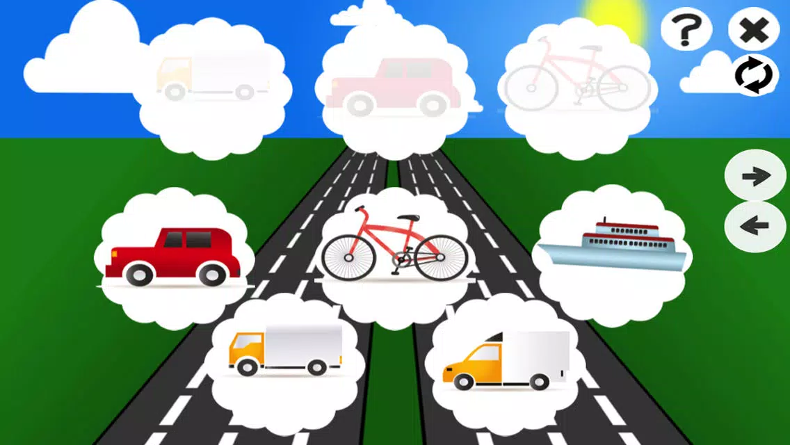 Capturas de pantalla de 123 & ABC Crazy Car Racing School App For Kids: Great Vehicle and Car Free Game for Small Children and Toddlers:Race Through Various Tasks and Math& Logic Challenges.Learn To Spell,Count,Right&Left,Find Shadows and More