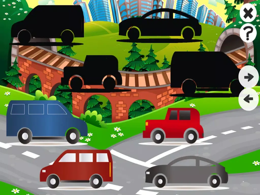 Capturas de tela do 123 & ABC Cool Car-Race & Great Vehicle School App For Kids: Free Game for Children and Toddlers: Education Rally iPad 