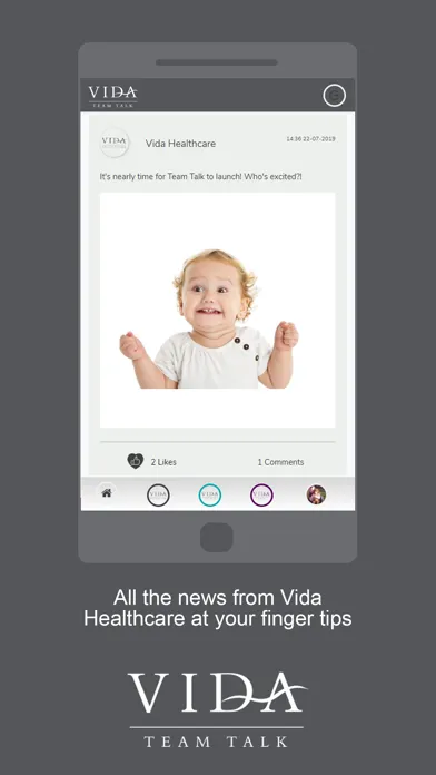 Team Talk - Vida Healthcare Screenshots