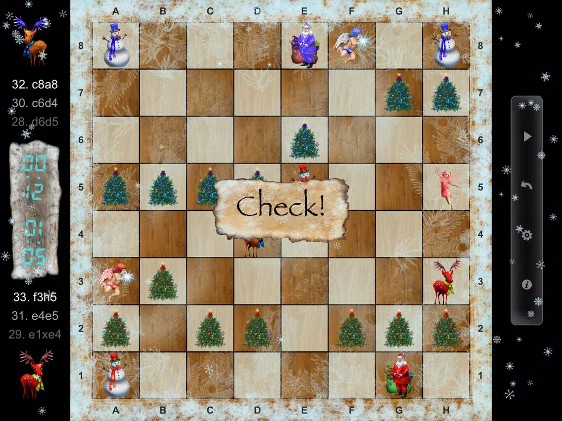 Christmas Chess iPad  스크린샷