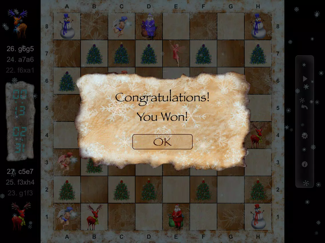Christmas Chess iPad  스크린샷