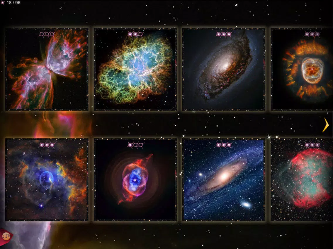 Ảnh chụp màn hình của Jigsaw Puzzles: Space Journey iPad 