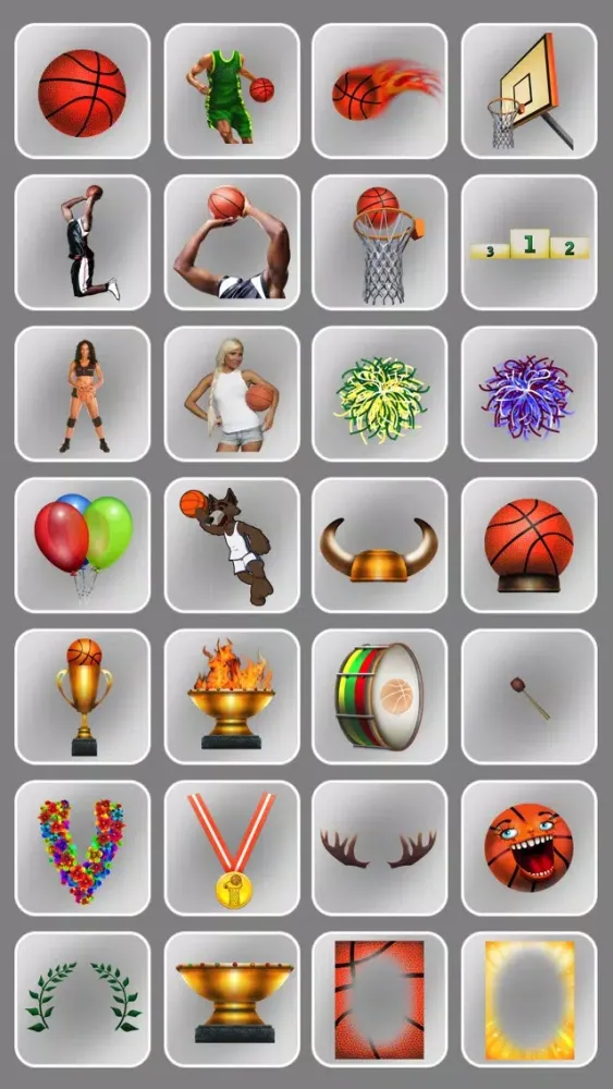 Capturas de tela do Basketball Photo Booth