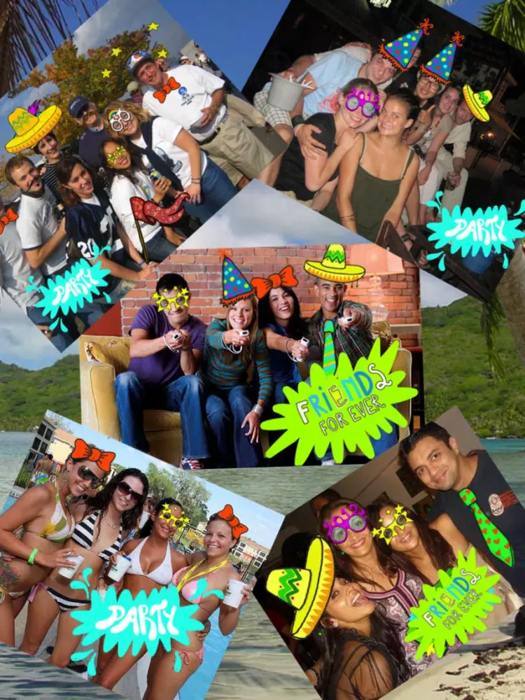 Party Booth: Party! Photos! Stickers! iPad 应用截图