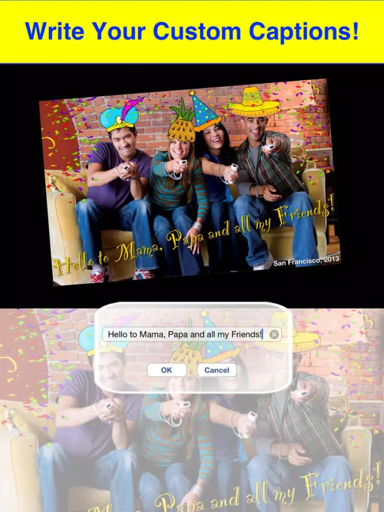 Party Booth: Party! Photos! Stickers! iPad 应用截图